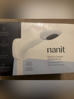 Nanit Pro Camera with Wall Mount - White by Nanit